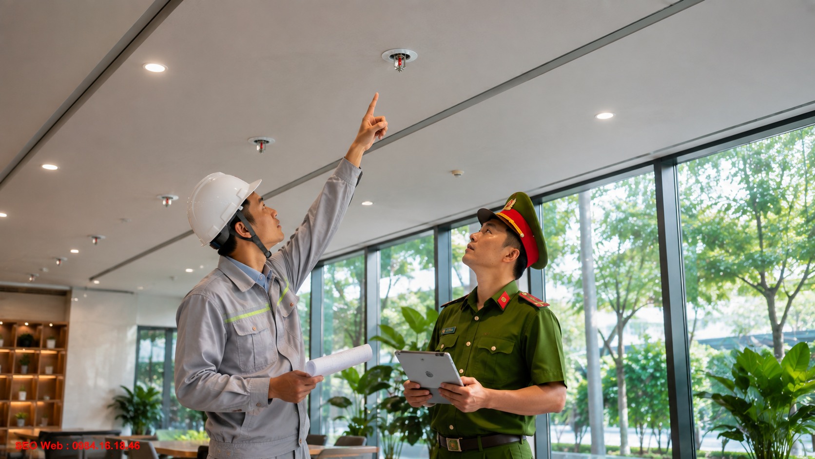 Những bước cần kiểm tra đầu phun trước khi sử dụng Kiểm tra đầu phun Sprinkler hướng xuống trước khi lắp đặt
