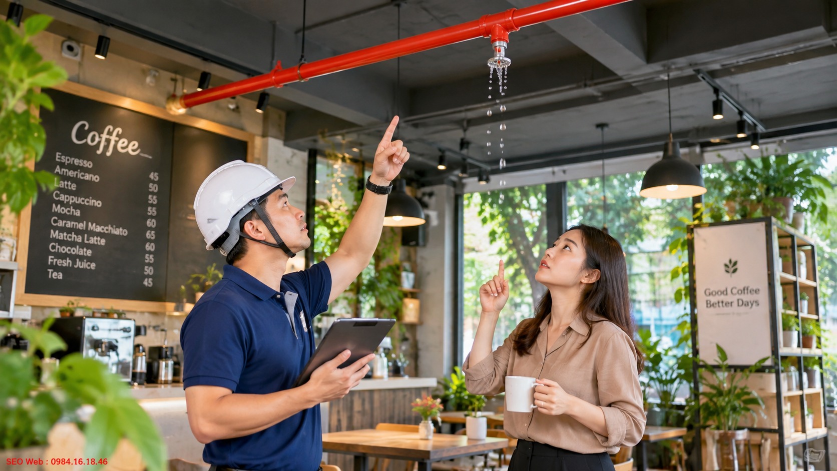 giúp lựa chọn phương án xử lý phù hợp Cách tìm chính xác điểm nước rò quanh đầu phun Sprinkler Kiểm tra chính xác vị trí rò rỉ trên đầu phun Sprinkler hướng xuống