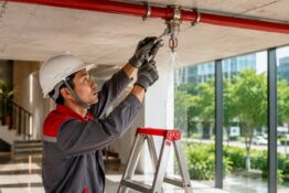 Hướng dẫn lắp đặt đầu phun chữa cháy Sprinkler hướng xuống đúng kỹ thuật