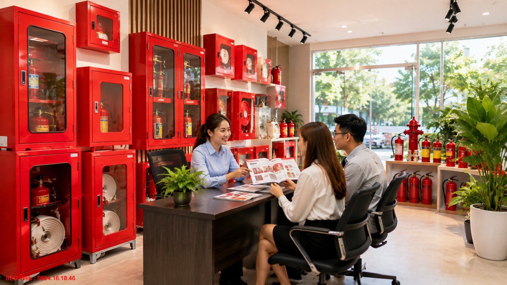 Mua tủ chữa cháy tại đơn vị chuyên cung cấp PCCC