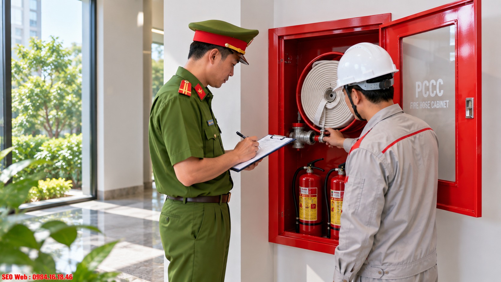 Quy định pháp luật liên quan đến lắp đặt tủ chữa cháy