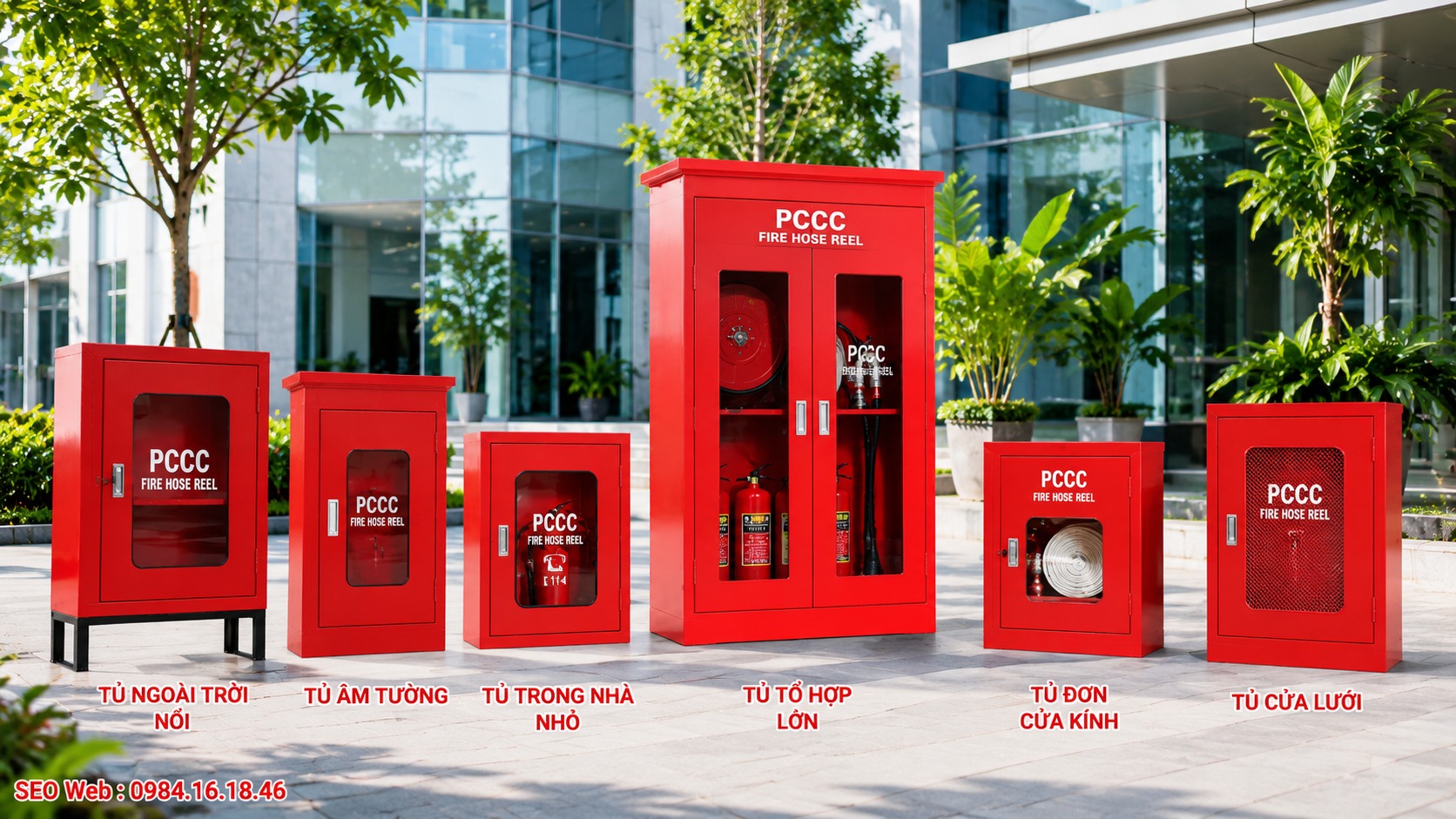 So sánh nguồn gốc sản xuất các loại tủ chữa cháy
