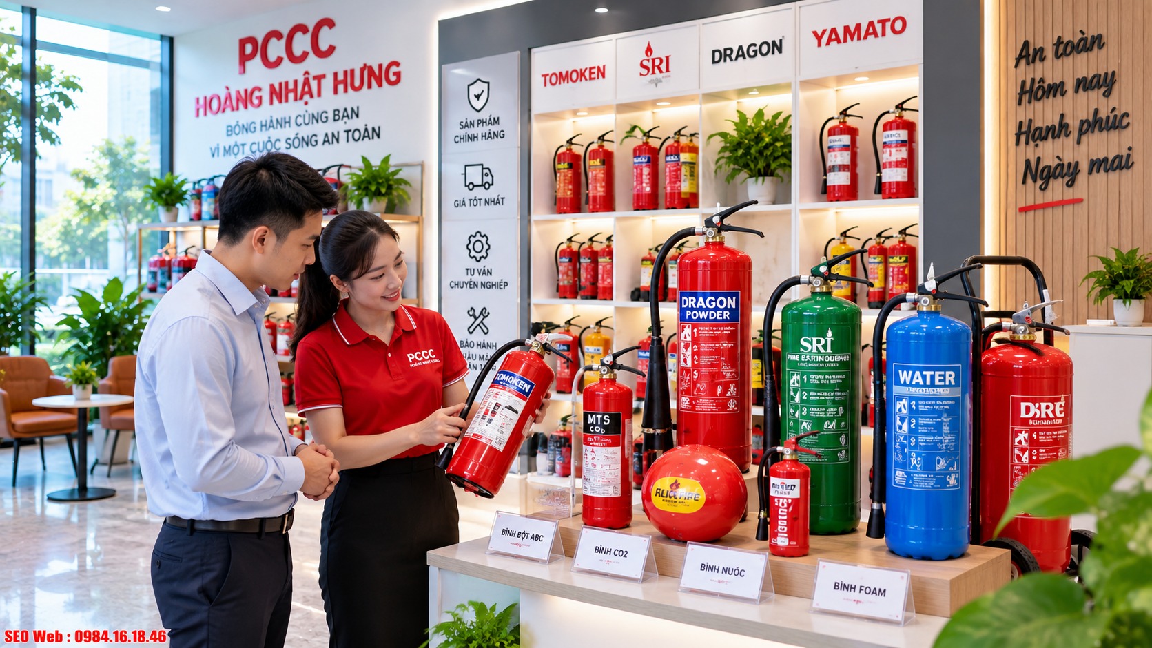 Những yếu tố ảnh hưởng đến giá bình chữa cháy