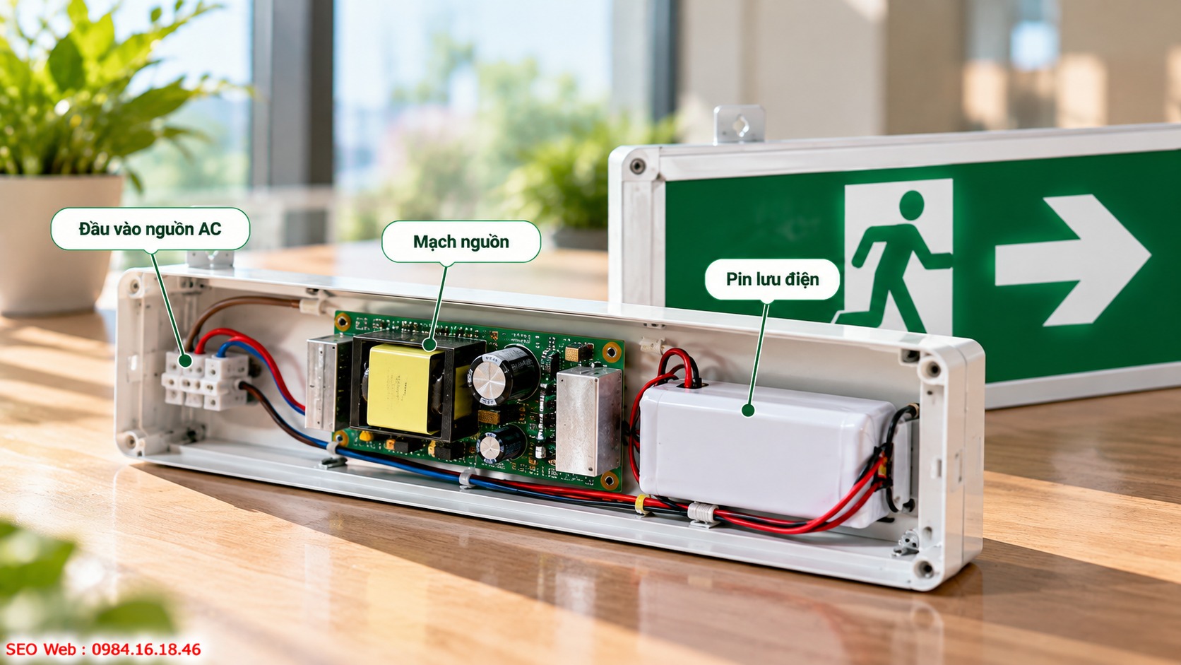 Bộ nguồn cung cấp điện phù hợp cho LED và mạch điều khiển