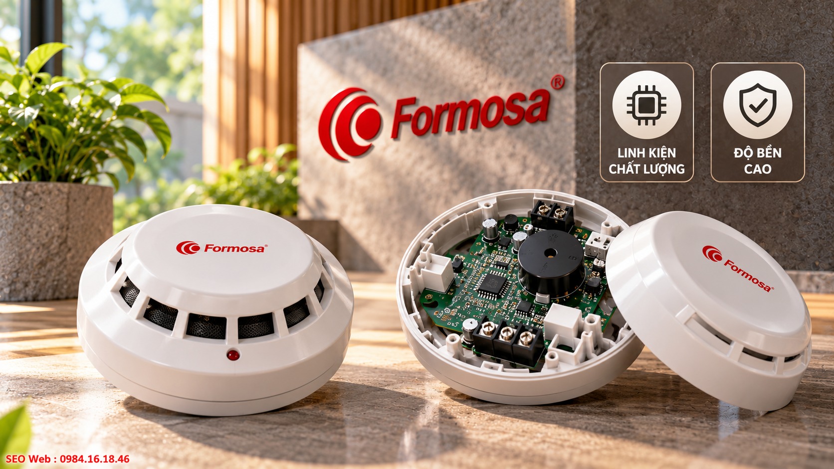 Linh kiện chất lượng giúp thiết bị Formosa vận hành ổn định và bền lâu