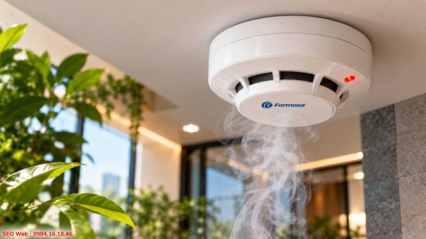 Cảm biến quang điện Formosa hỗ trợ nhận biết sớm dấu hiệu phát sinh cháy