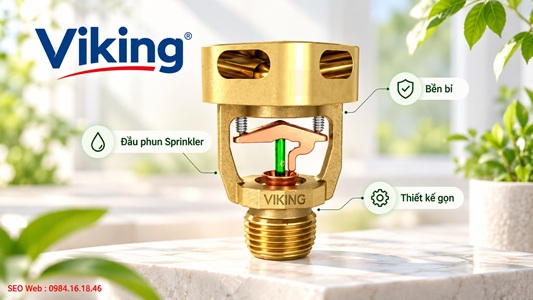 Đầu phun sprinkler Viking đa hướng VK660