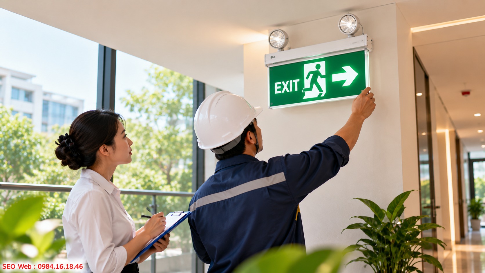 Cách vận hành đèn Exit an toàn và hạn chế lỗi sử dụng Duy trì nguồn điện giúp đèn Exit hoạt động ổn định liên tục
