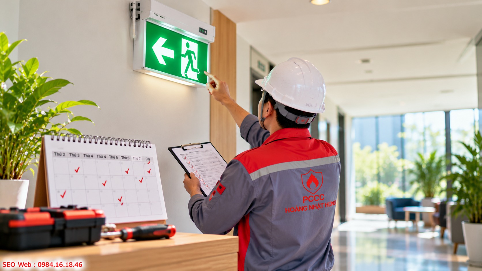 Lịch kiểm tra phù hợp giúp phát hiện hư hỏng thiết bị sớm