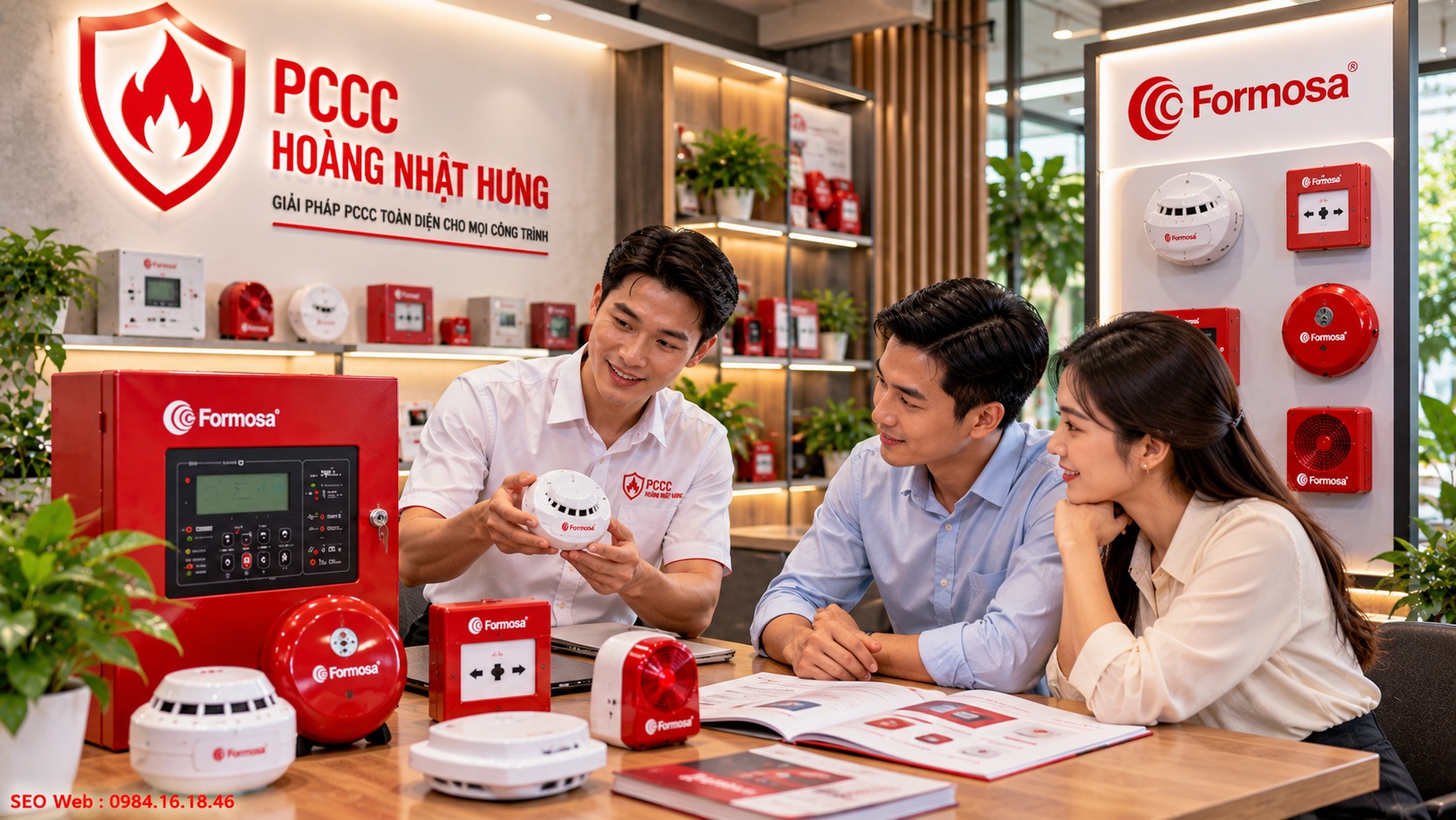 Hoàng Nhật Hưng cung cấp, thi công hệ thống Formosa cho nhiều công trình